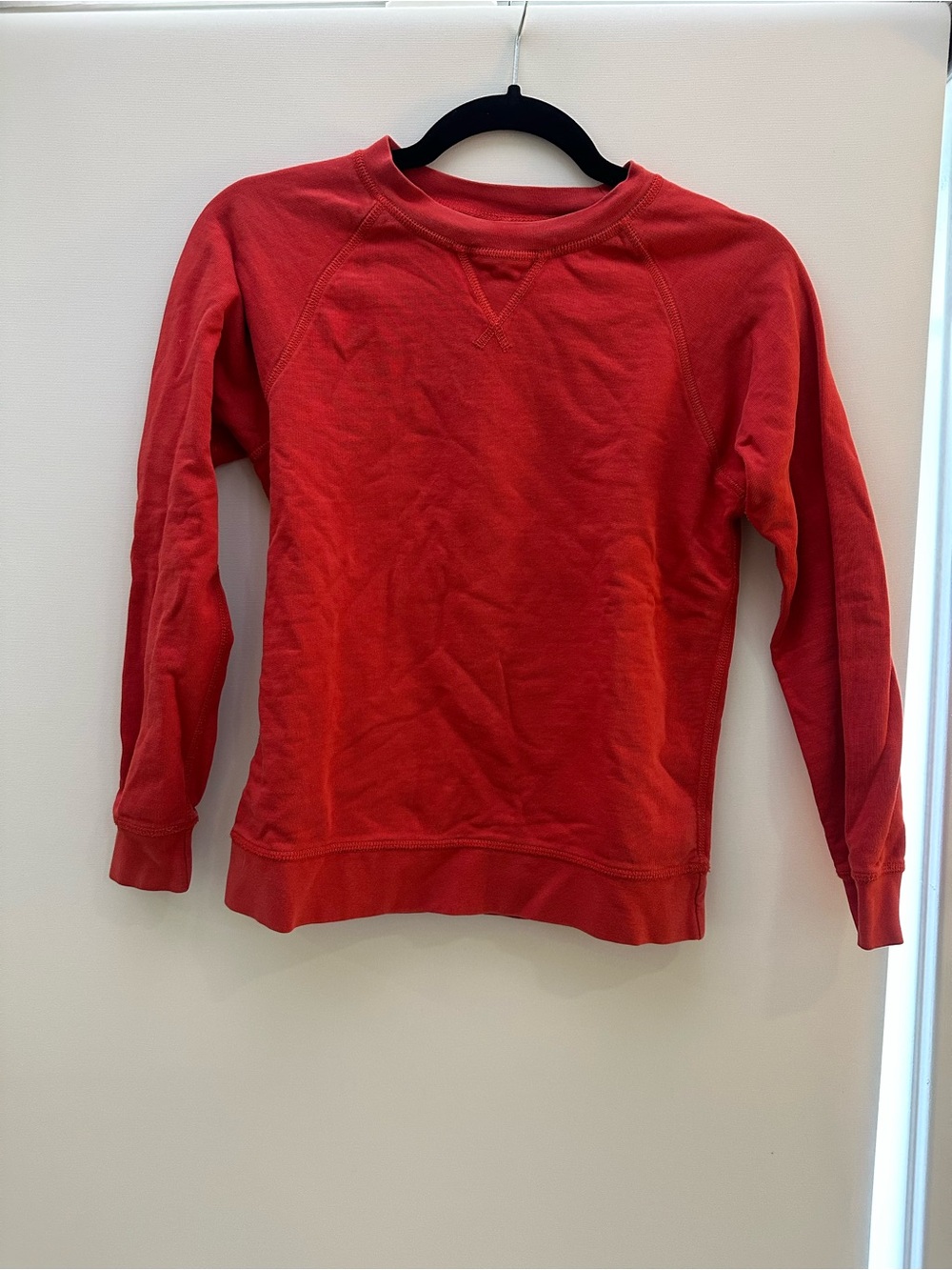 Hanna Andersson Bright Red Kids Crewneck Sweatshirt
